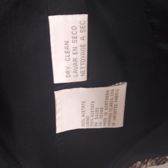 NWT Jones New York Metallic Silk Party Jacket - Picture 8 of 9